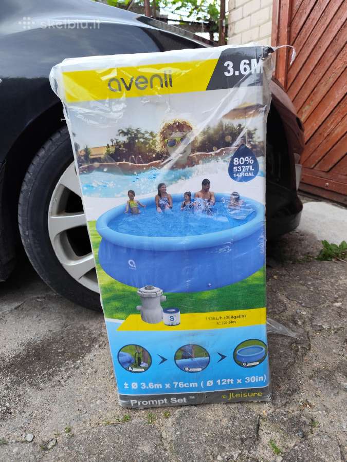 Baseinas su filtru