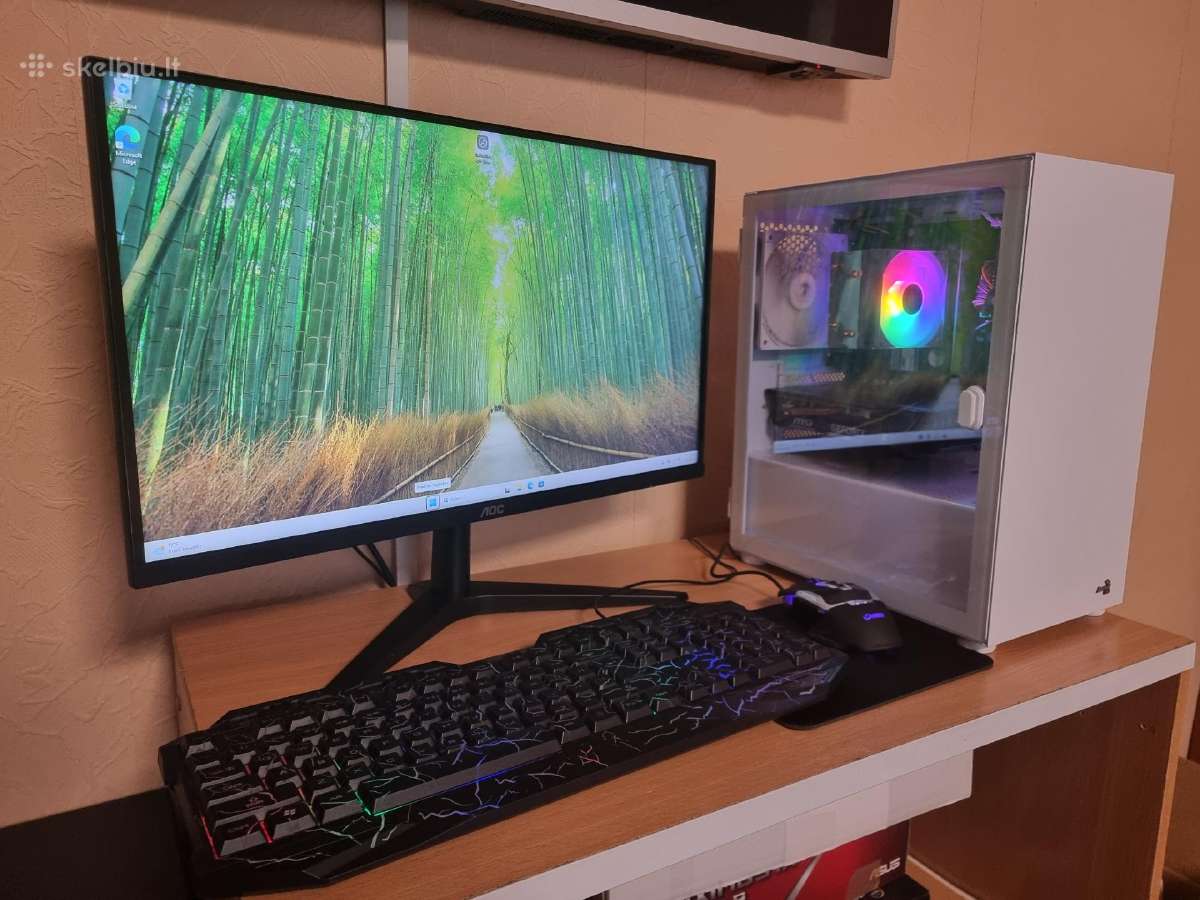 Gaming komplektas I5 9400f Gtx1660ti.