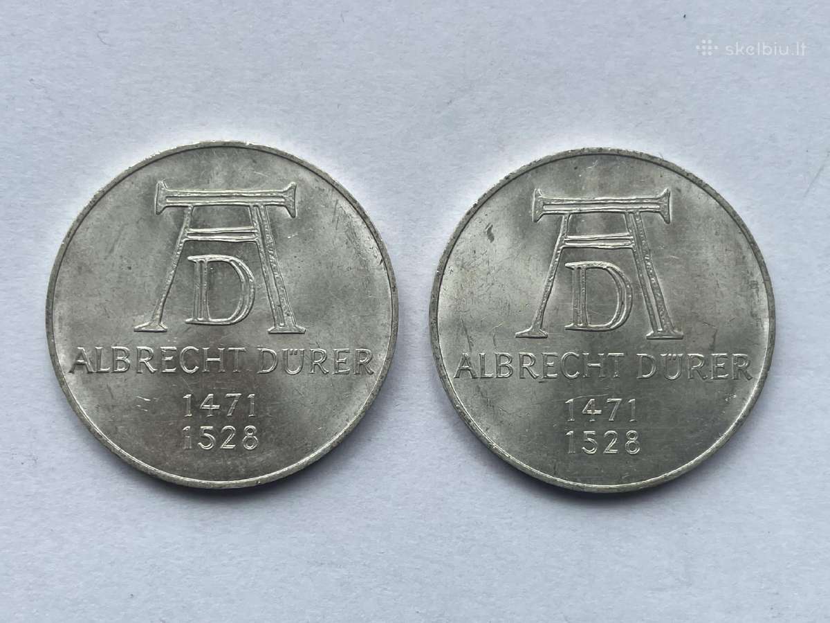 Vokietijos 5 sidabrinės markės - nuotraukos Nr. 13