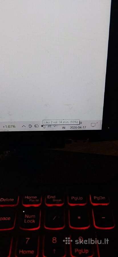 Lenovo Ideapad Y700-15isk - nuotraukos Nr. 4