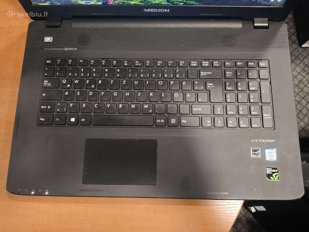 17.3 Fhd Ips i7-6500u SSD+HDD Gtx 950m 2gb 56% - nuotraukos Nr. 2