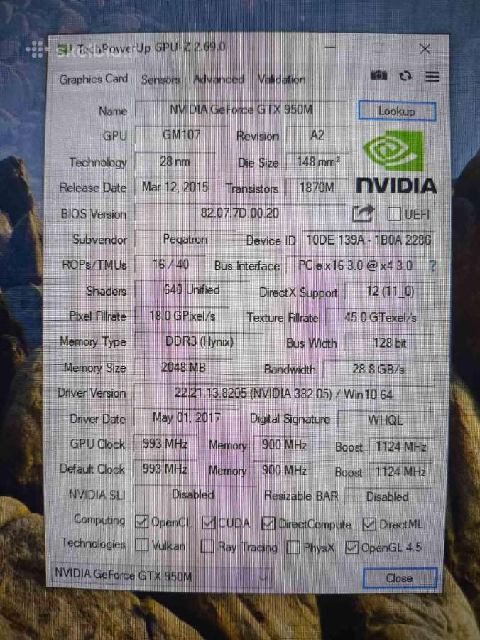 17.3 Fhd Ips i7-6500u SSD+HDD Gtx 950m 2gb 56% - nuotraukos Nr. 6