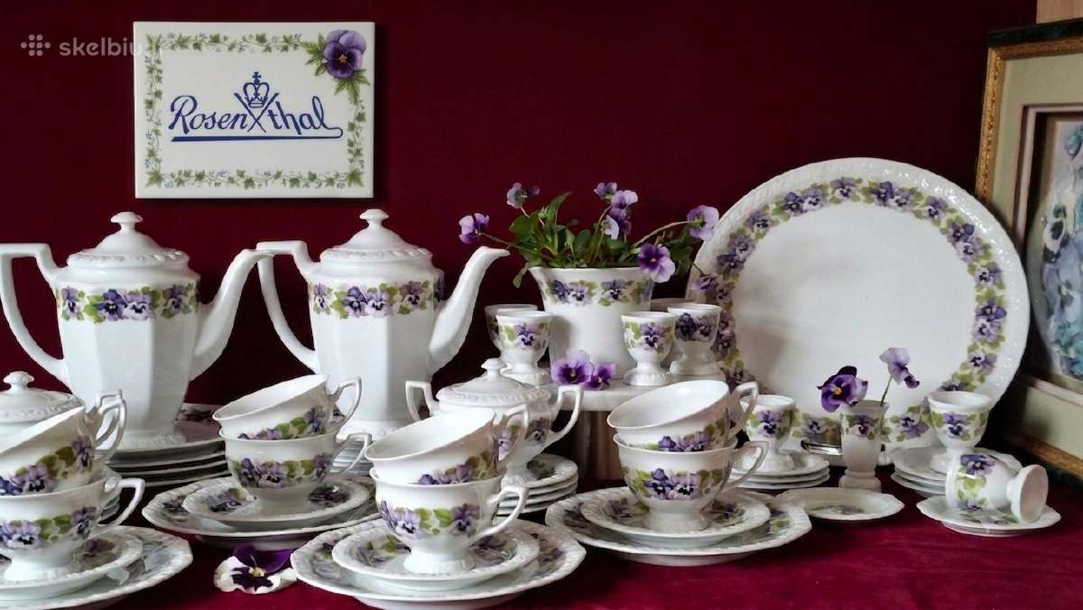 Prabangus kavos servizas"rosenthal"