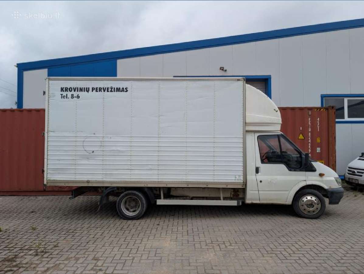 Ford Transit 2002 m Komercinis auto(su būda)