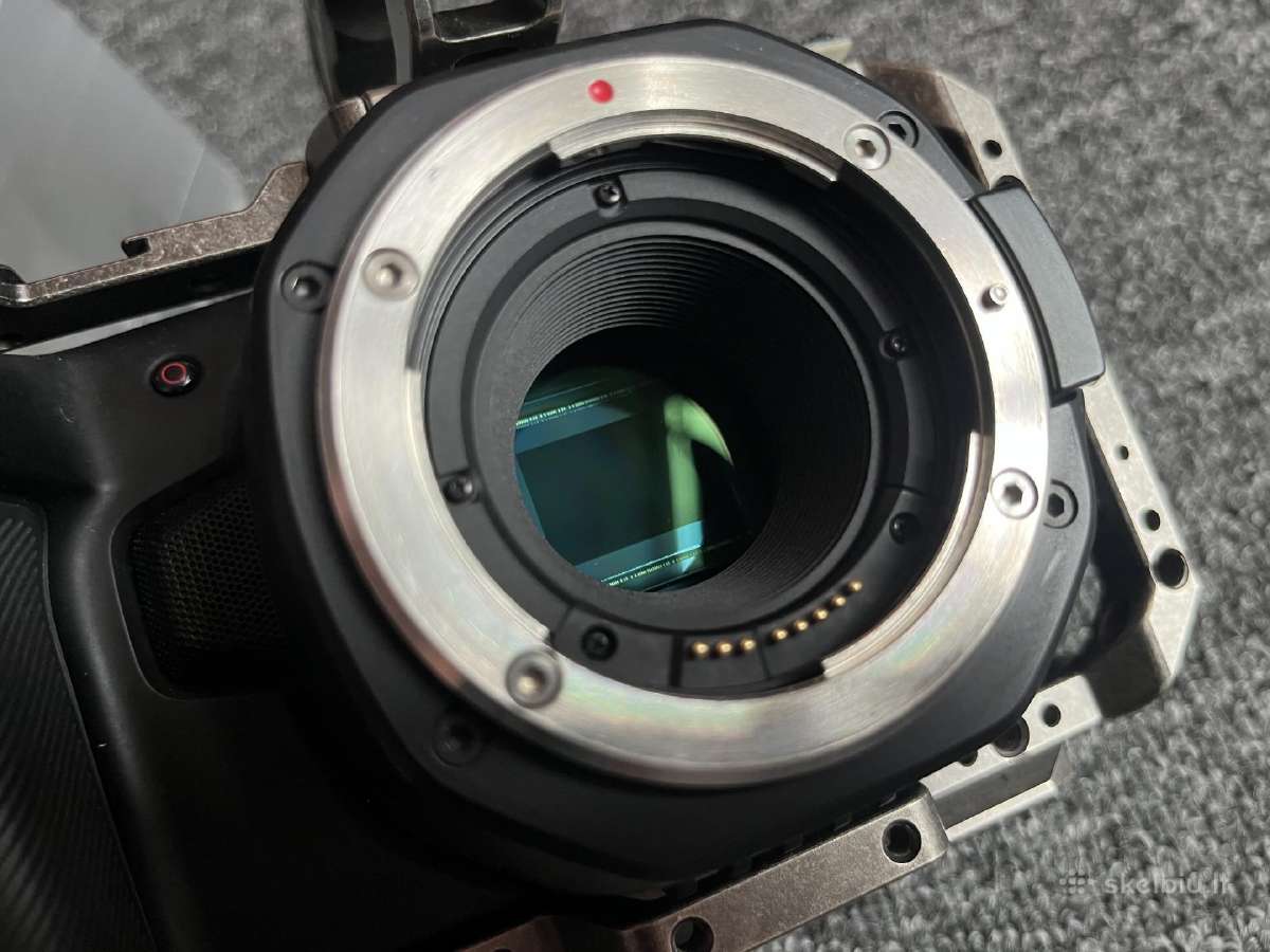 Blackmagic Pocket 6k - nuotraukos Nr. 2