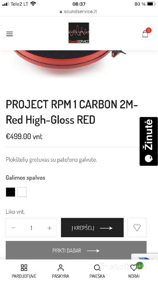 Parduodu JVC CD grotuva