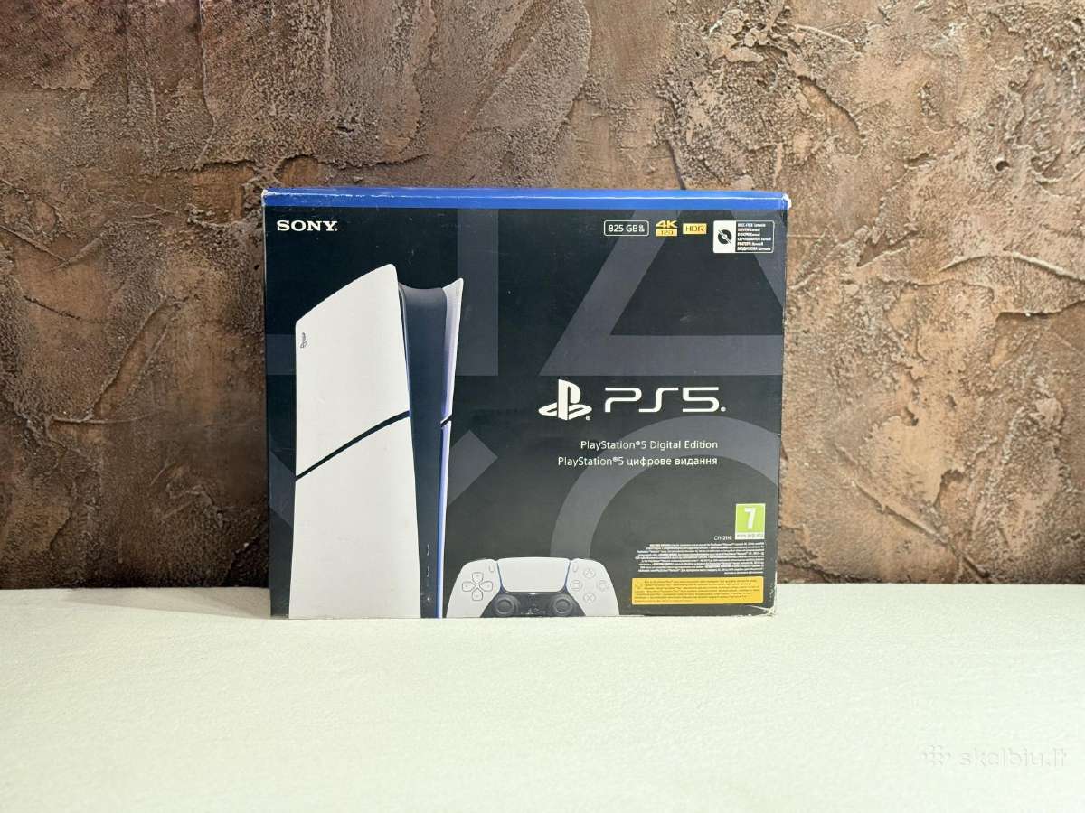 Naujas! Sony Playstation 5 Slim Digital Cfi-2116