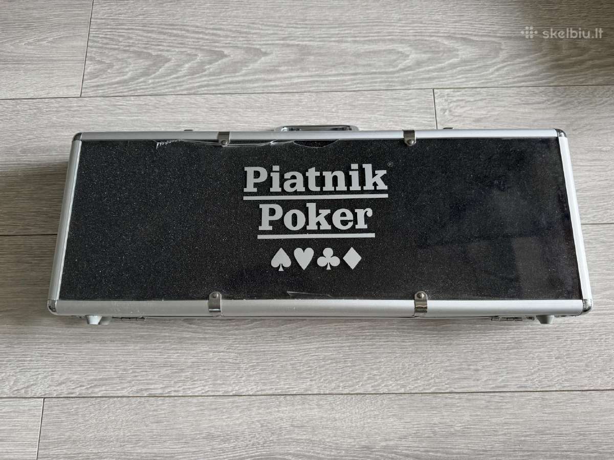 Pokerio žetonų rinkinys Piatnik - nuotraukos Nr. 3