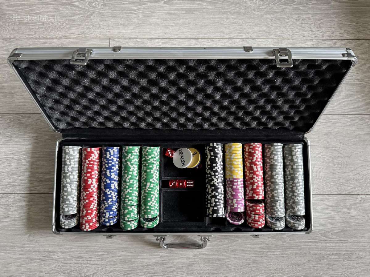 Pokerio žetonų rinkinys Ultimate Poker