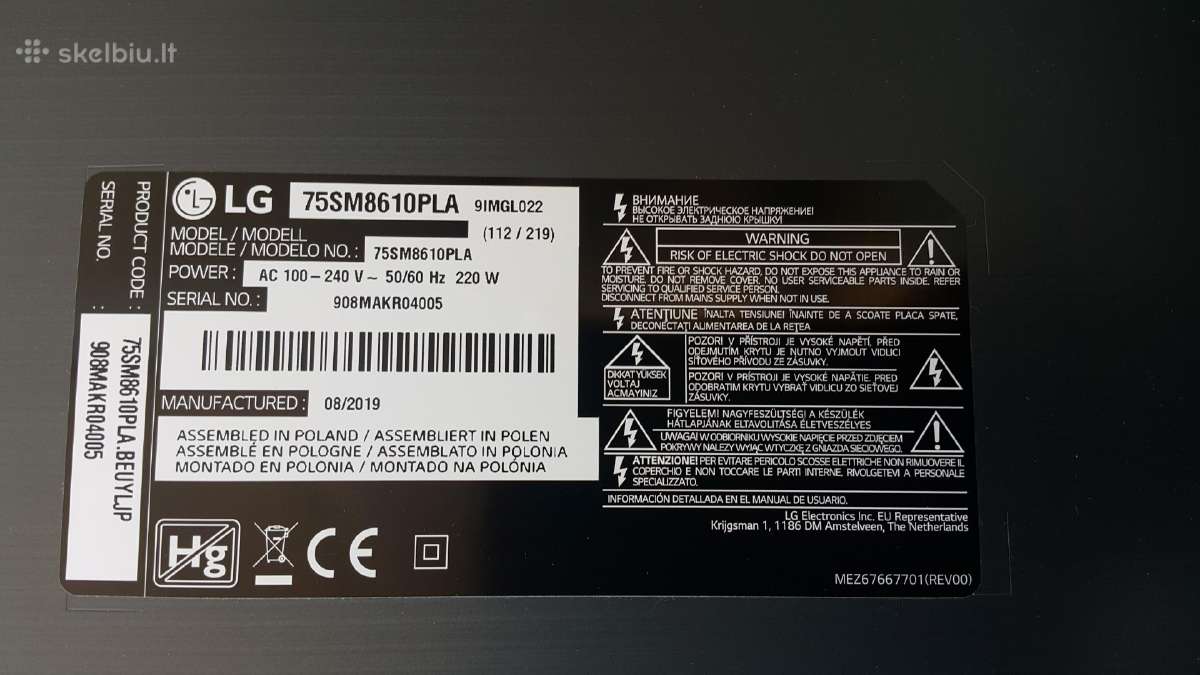 Samsung , LG LED TV dalys - nuotraukos Nr. 7