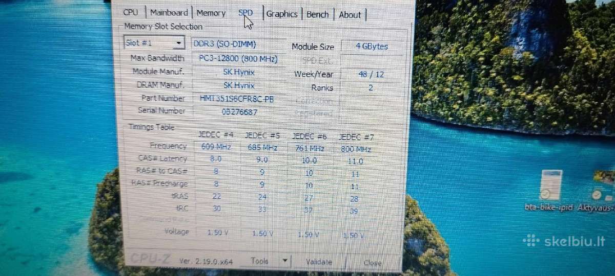 RAM 2x4gb - nuotraukos Nr. 2