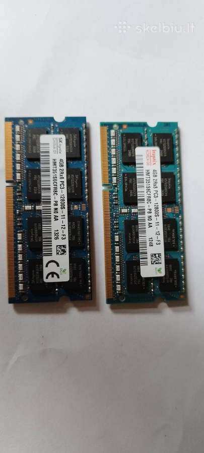 RAM 2x4gb