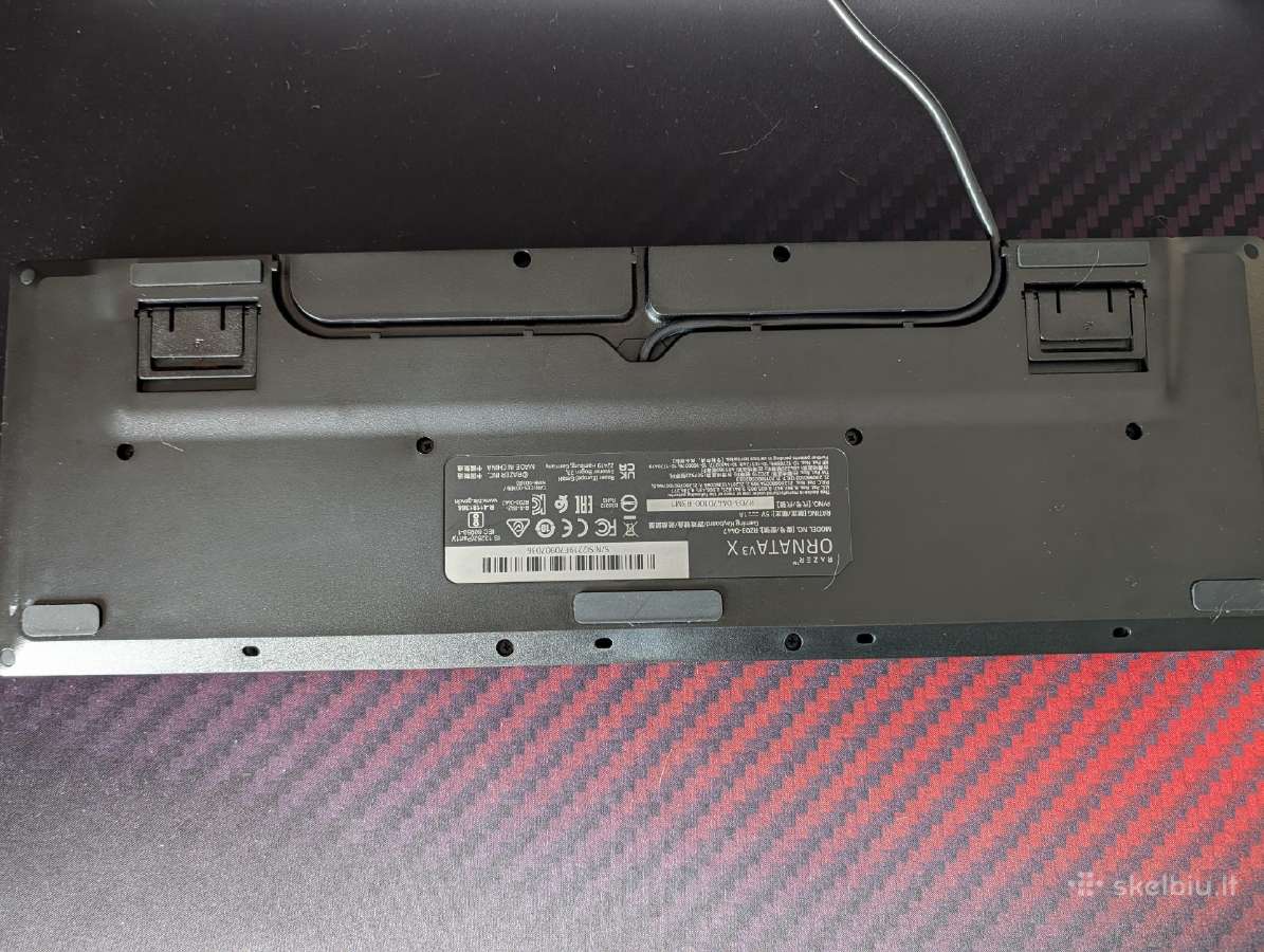 Razer ornata V3 x klaviatūra membrane switch - nuotraukos Nr. 3