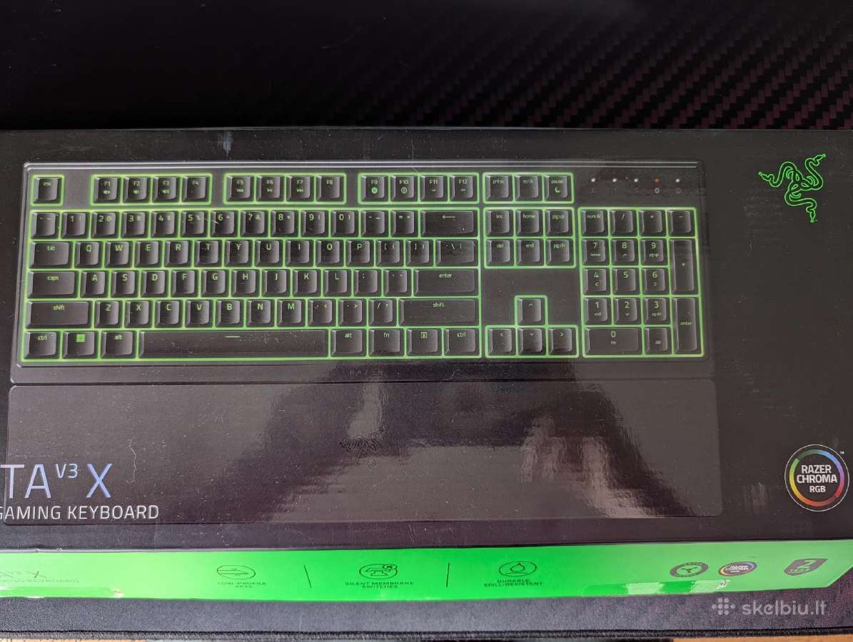 Razer ornata V3 x klaviatūra membrane switch