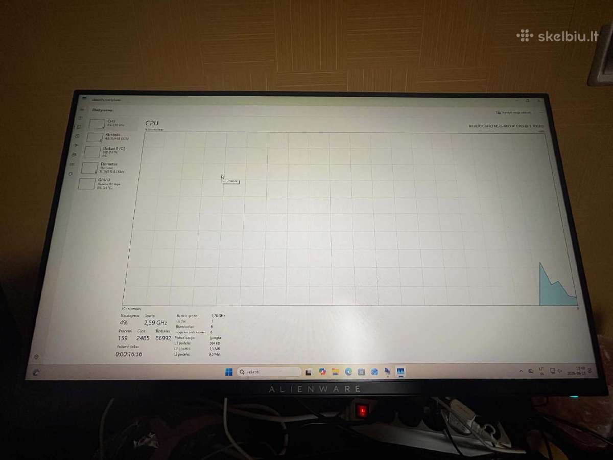 Core i5-9600k. Radeon Rx Vega - nuotraukos Nr. 9