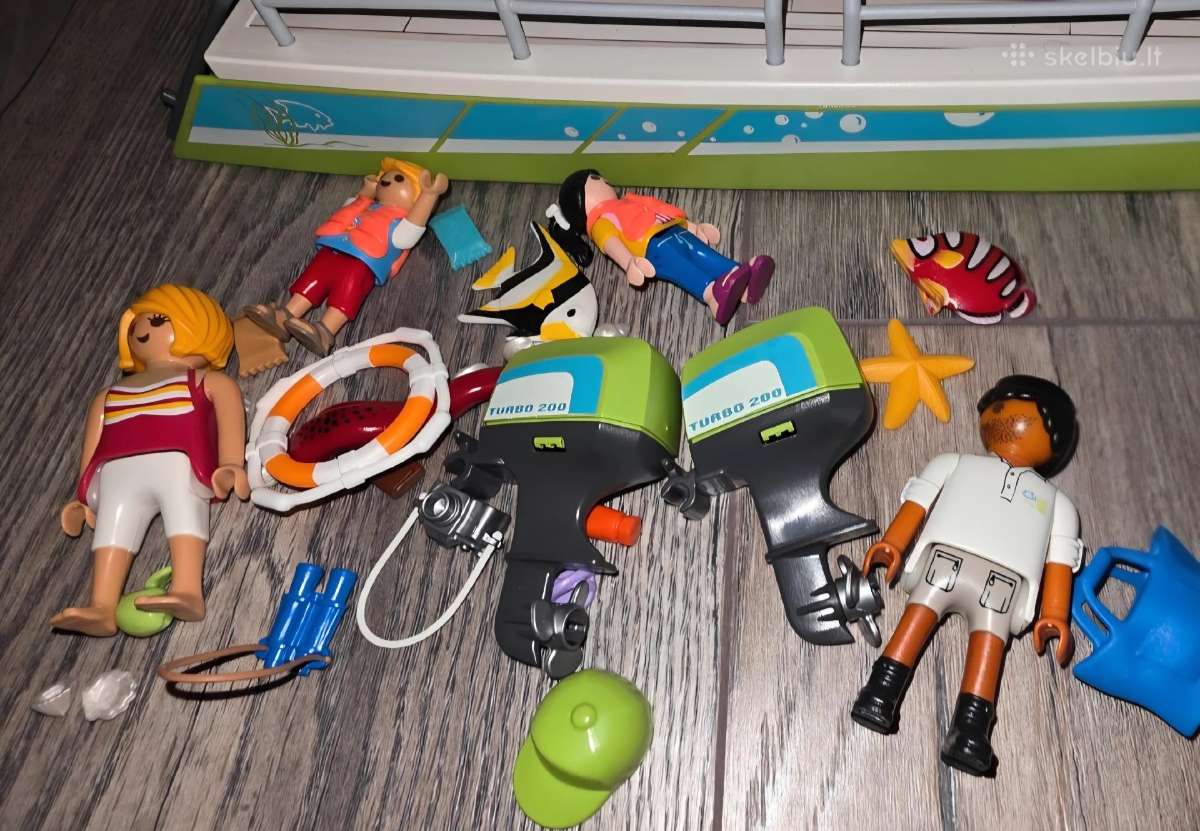 Playmobil 9233 motorinė valtis - nuotraukos Nr. 3