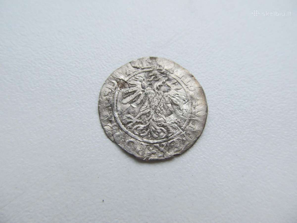 Pusė grašio , Žygimantas Augustas , 1560 sidabras - nuotraukos Nr. 2