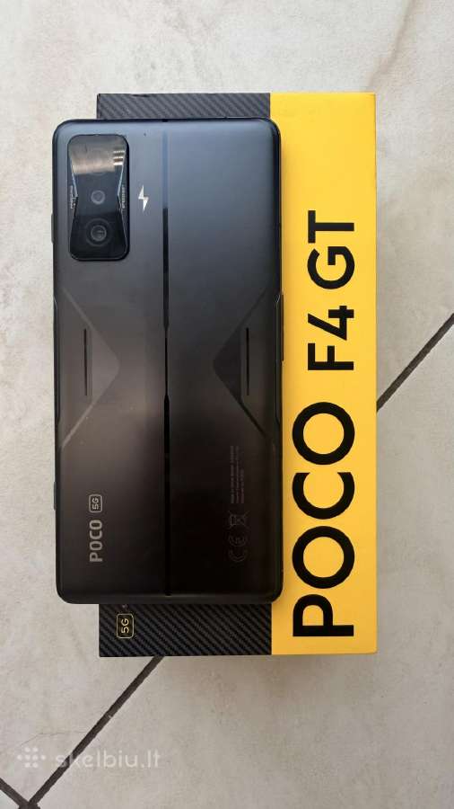 Parduodu Xiaomi Poco F4 GT naudota telefona.
