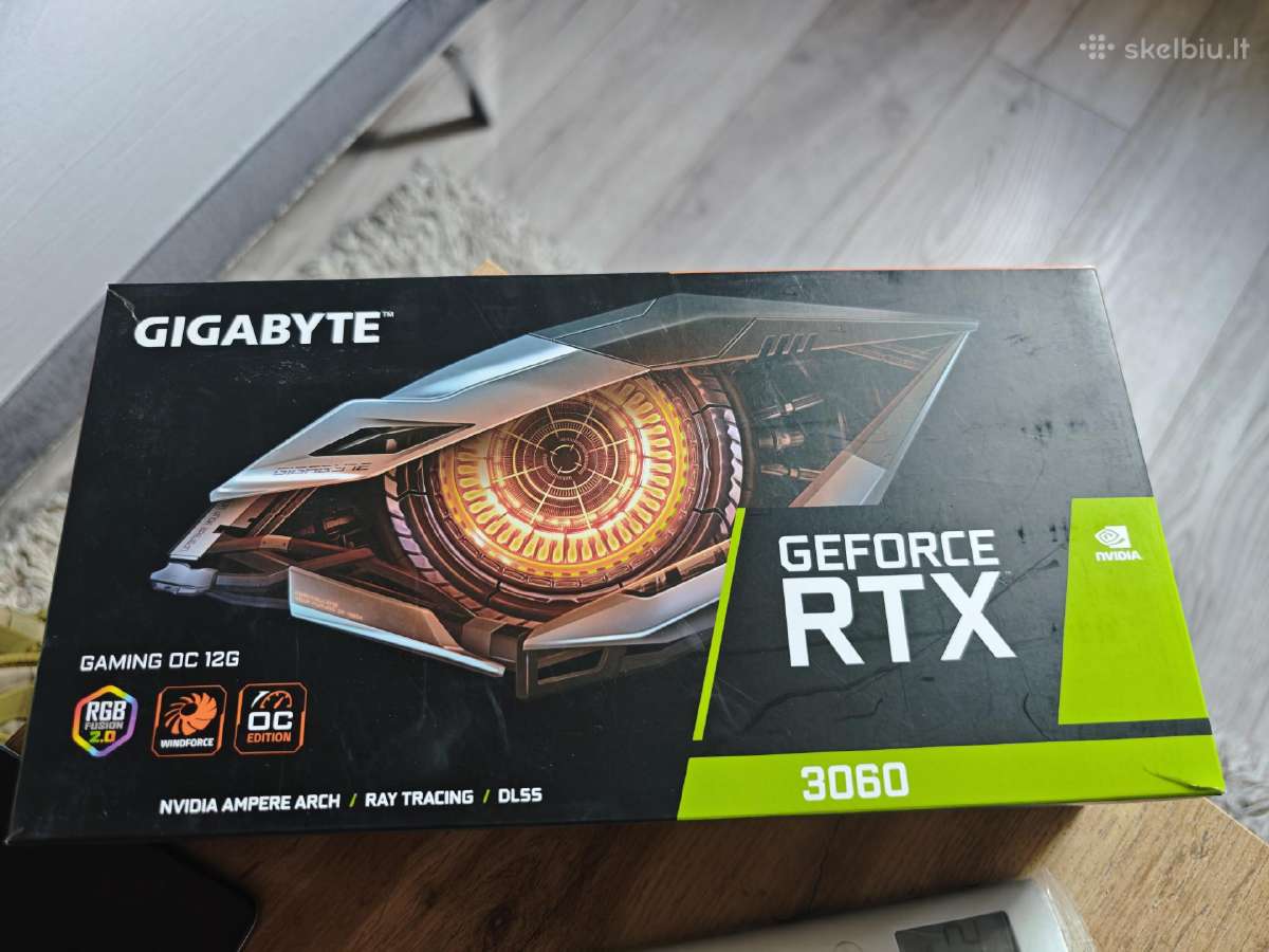 Gigabytegeforce Rtx 3060, Amd Ryzen 5 3600