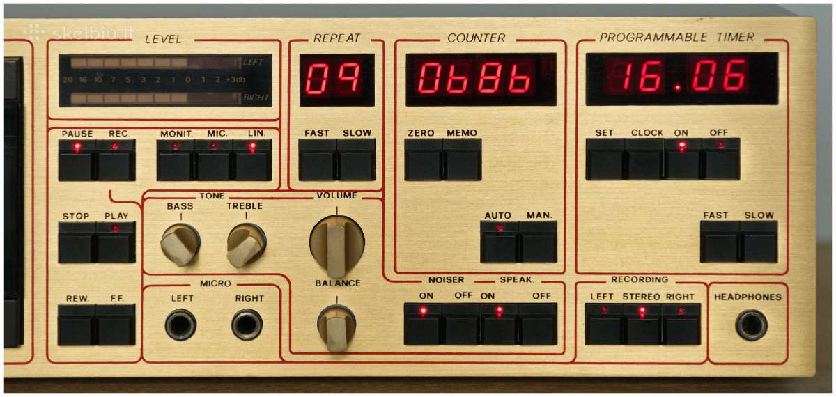 Retro audio Aiwa Marantz Brainmost Gw Electronics - nuotraukos Nr. 21