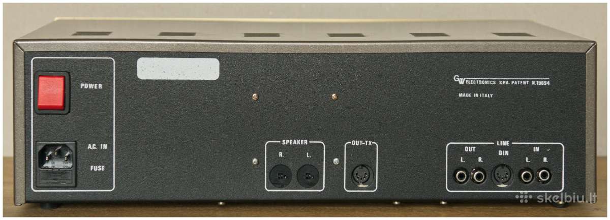 Retro audio Aiwa Marantz Brainmost Gw Electronics - nuotraukos Nr. 23