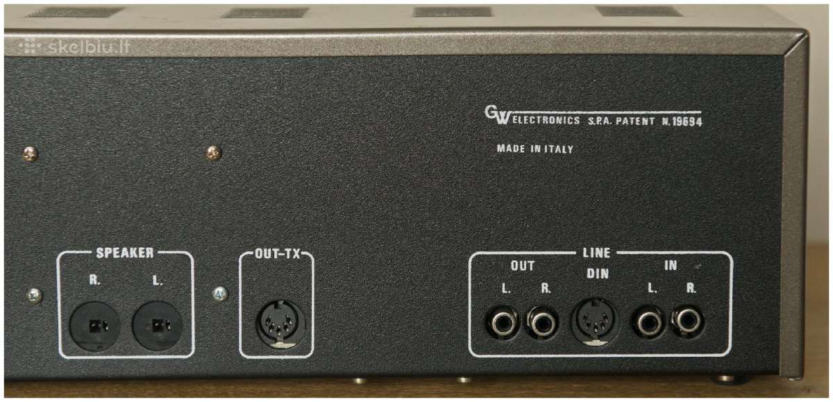 Retro audio Aiwa Marantz Brainmost Gw Electronics - nuotraukos Nr. 24