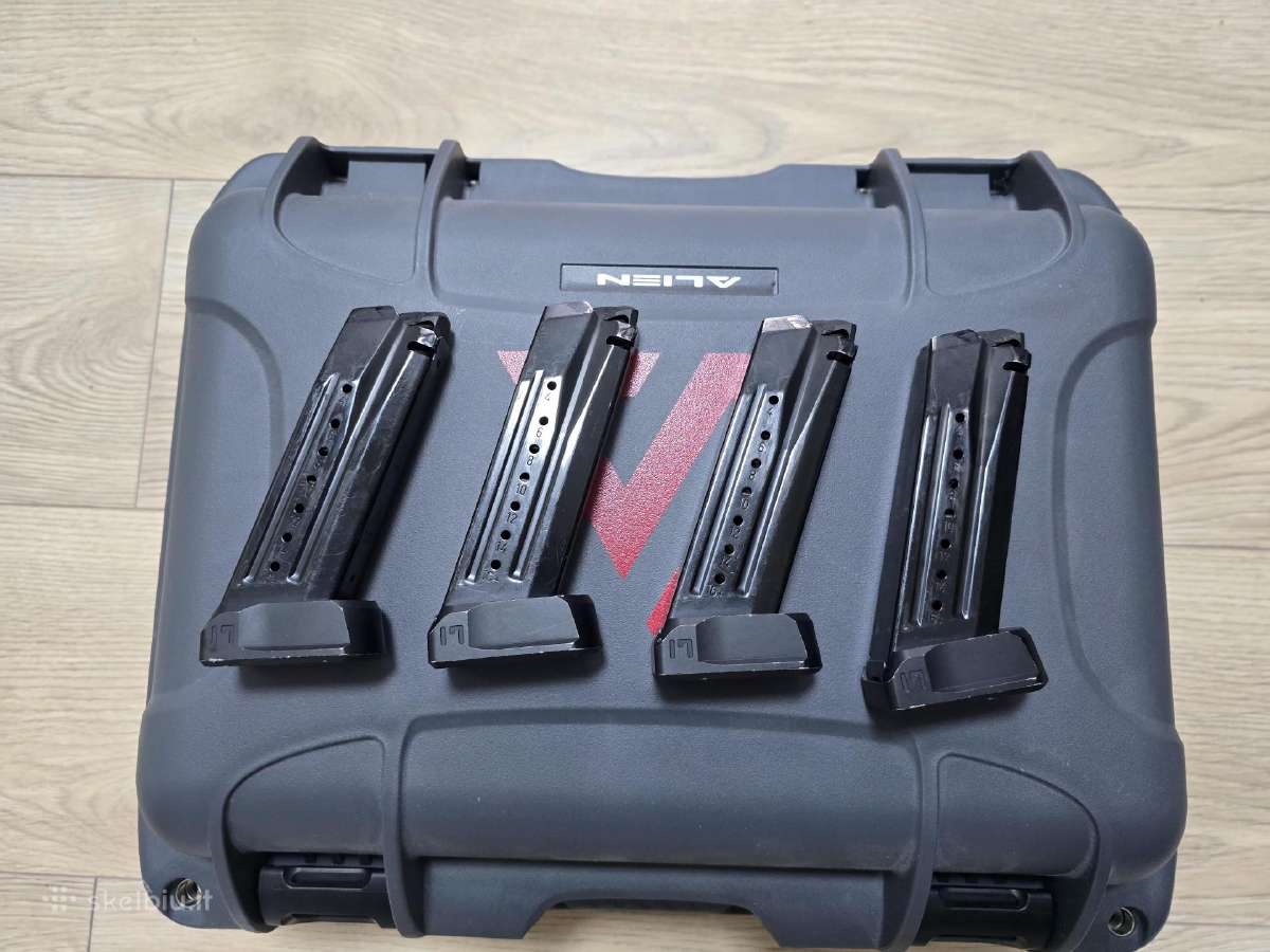 4x Laugo Alien dėtuvės