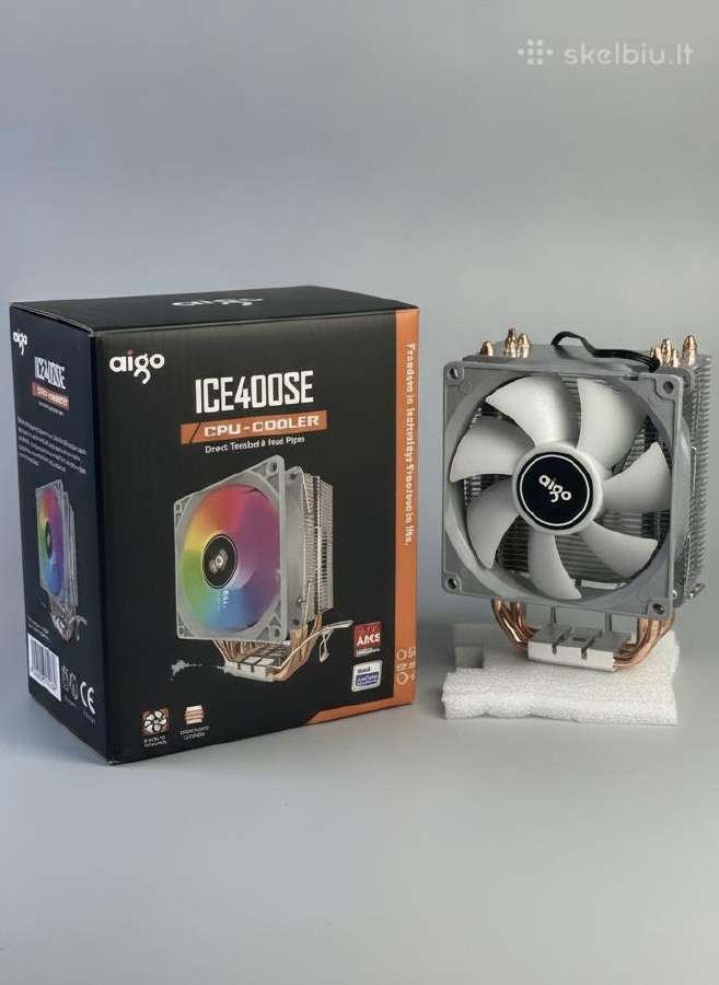 Cpu Ausintuvas (Cpu Cooler) Aigo Ice400se