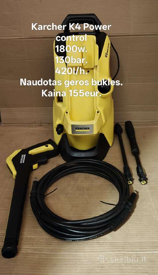 Aukšto slegio plovykla Karcher yra k3,k4,k5 - nuotraukos Nr. 3