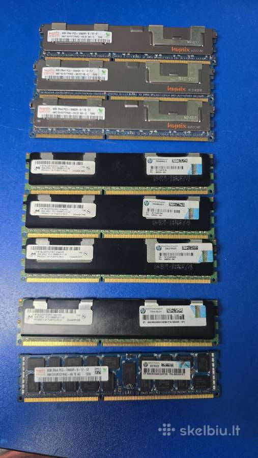 Parduodami Server RAM Pc3-10600r - nuotraukos Nr. 4