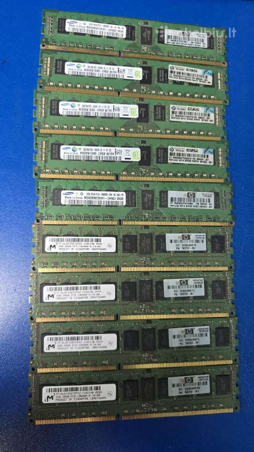 Parduodami Server RAM Pc3-10600r - nuotraukos Nr. 6