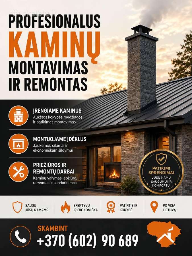 Kaminu Montavimas