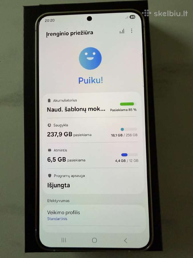 Samsung S24+; 256gb