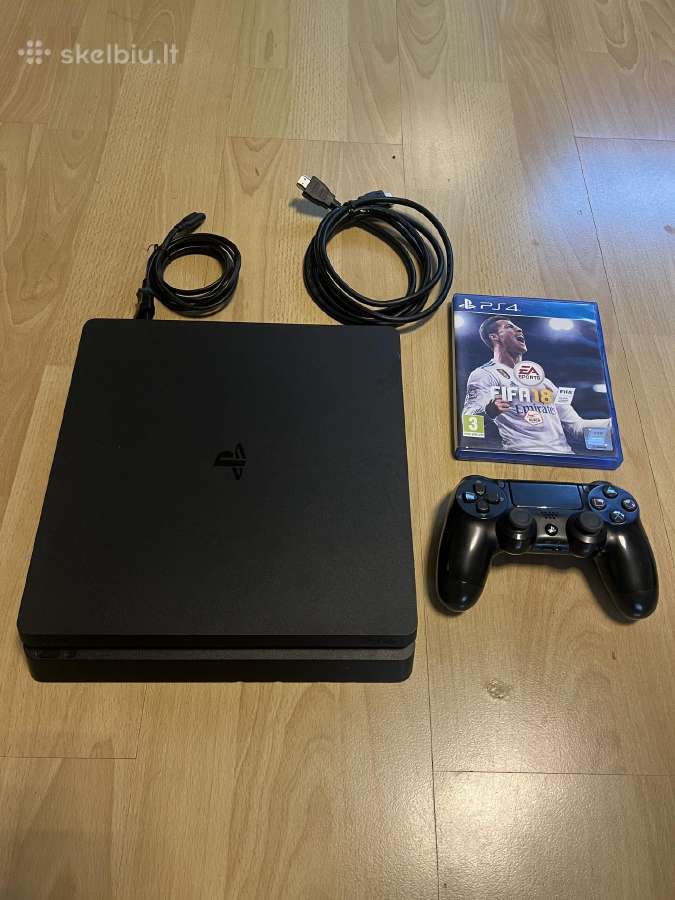 Playstation 4 Slim 1tb + zaidimas