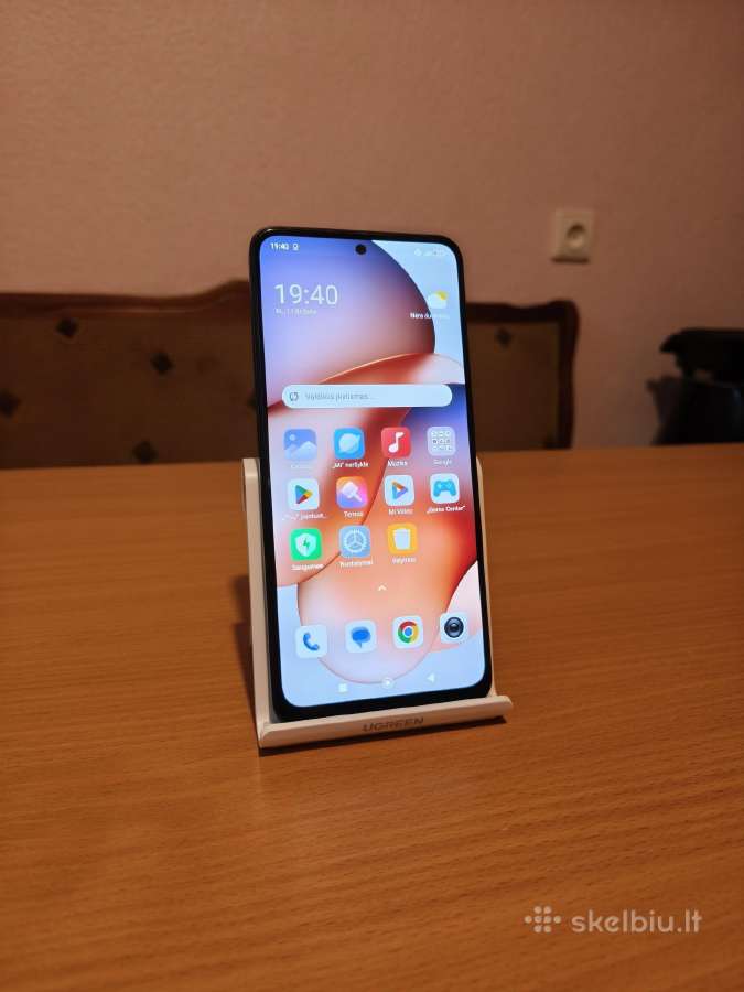 Juodas Xiomi Redmi note 12 128gb