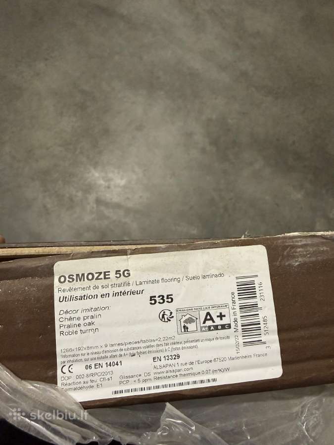 Atiduodu laminuotą grindų danga osmoze 535 - nuotraukos Nr. 3