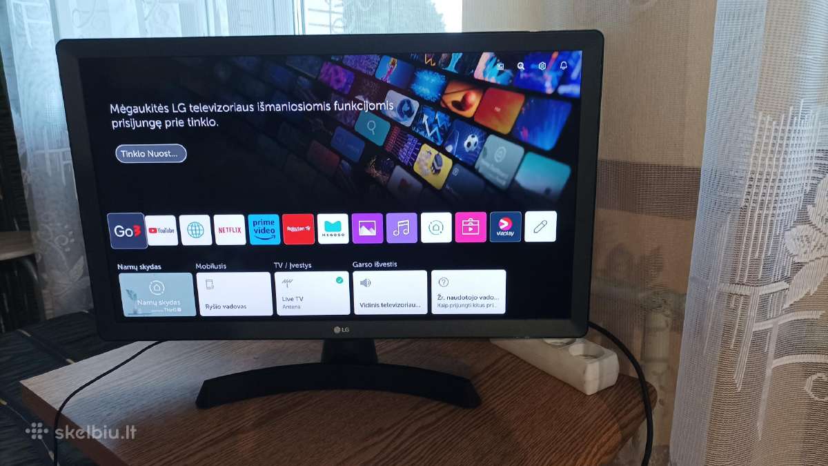 24 coliu smart televizorius LG 24tn510s