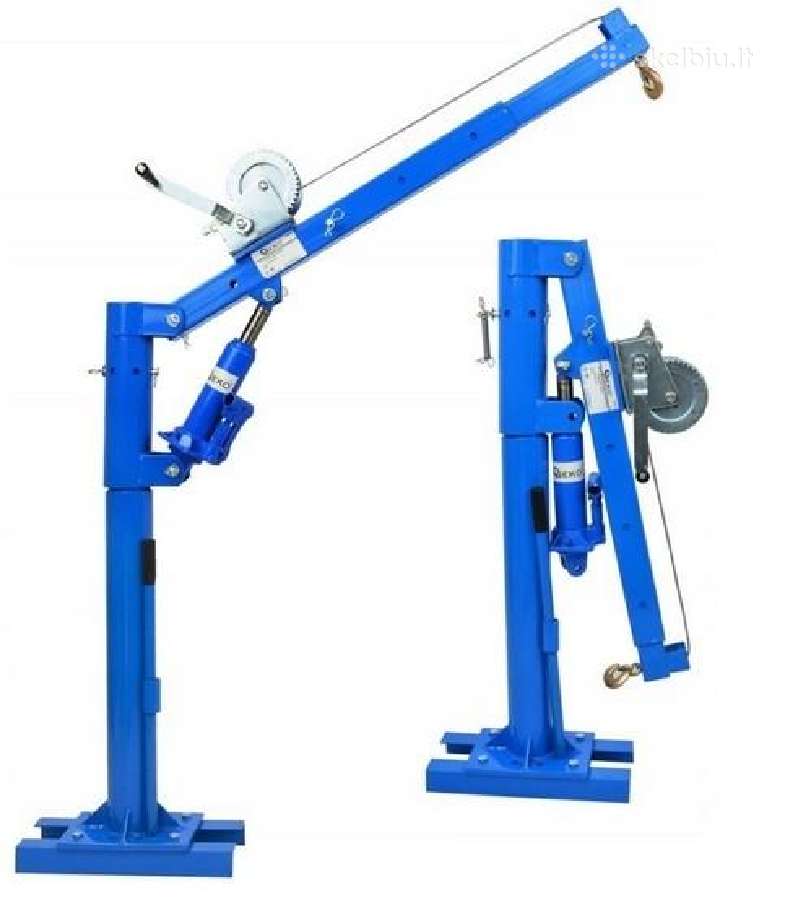 Mobilus hidraulinis, rankinis kranas 450kg, 149€ - nuotraukos Nr. 2