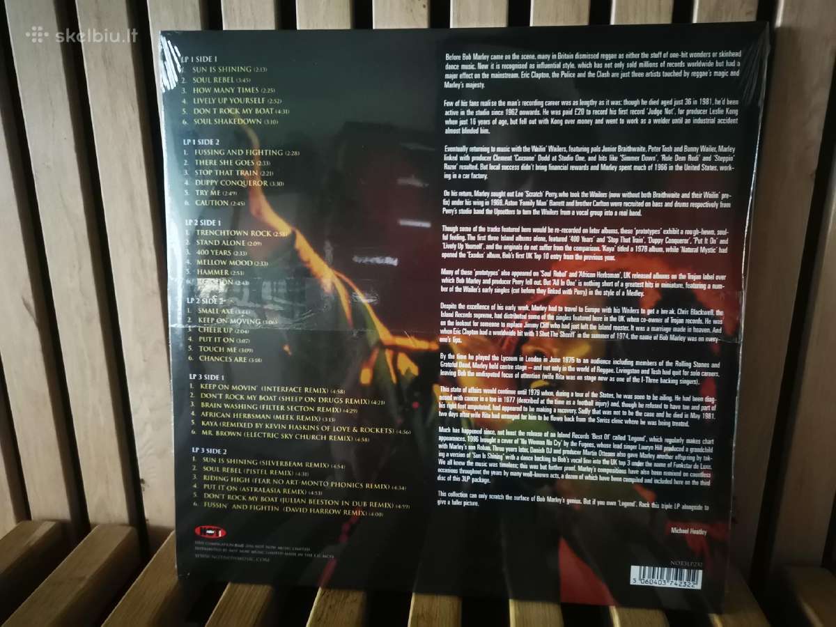 Plokštelė : Bob Marley "Sun Is Shining" - nuotraukos Nr. 2