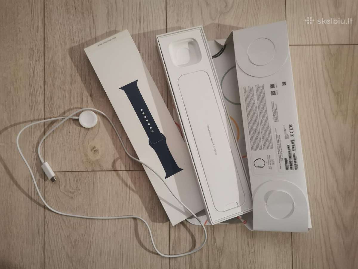 Apple Watch Se 40mm Silver Alu Abyss Blue Sport - nuotraukos Nr. 2