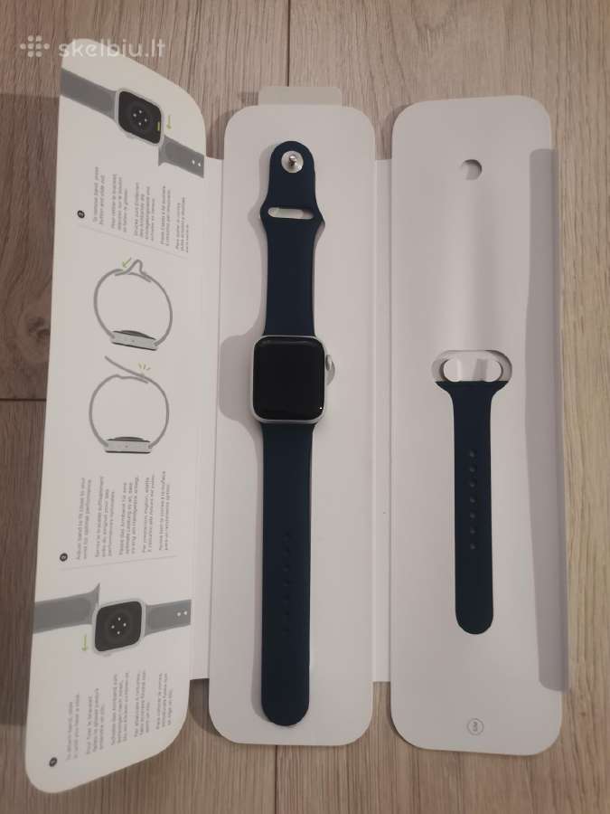 Apple Watch Se 40mm Silver Alu Abyss Blue Sport