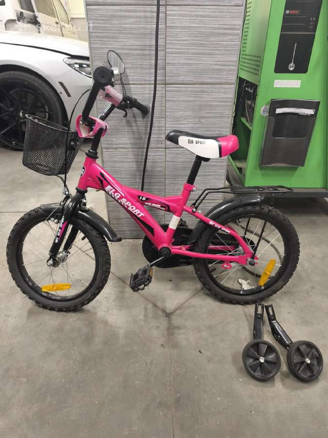 Kelis kartus naudotas vaikiškas dviratukas