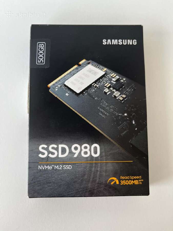 Naujas Samsung Ssd980 500gb