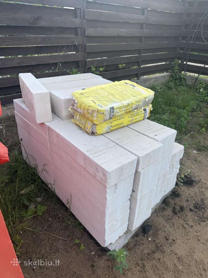 Parduodami Bauroc Akyto Betono Blokeliai