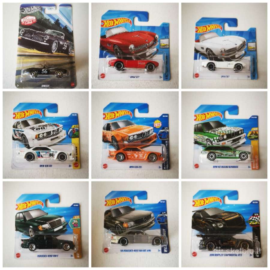 Įvairūs hot wheels kolekciniai modeliukai - nuotraukos Nr. 2