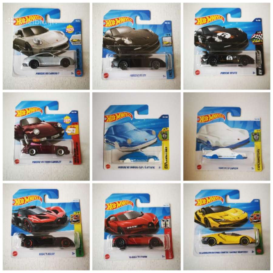 Įvairūs hot wheels kolekciniai modeliukai - nuotraukos Nr. 3