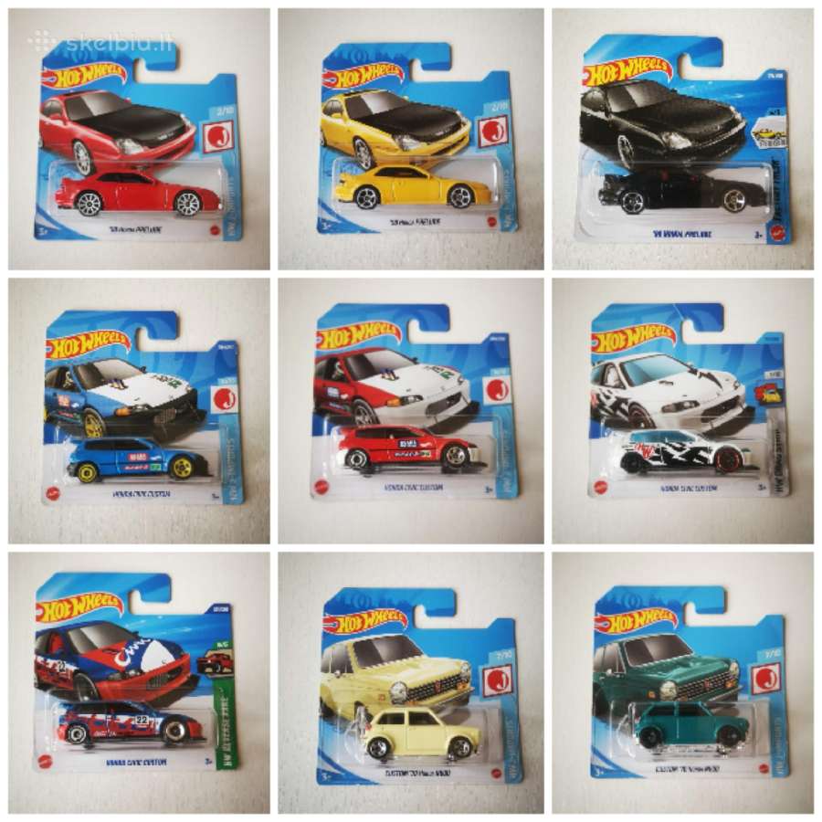 Įvairūs hot wheels kolekciniai modeliukai - nuotraukos Nr. 5