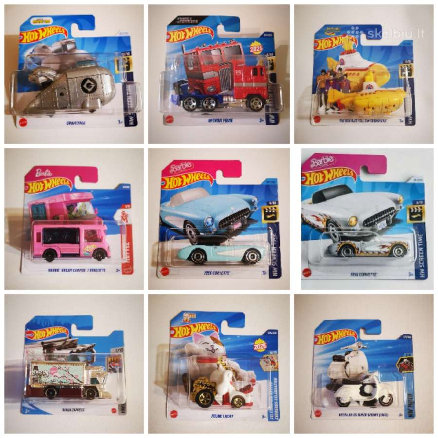 Įvairūs hot wheels kolekciniai modeliukai - nuotraukos Nr. 9