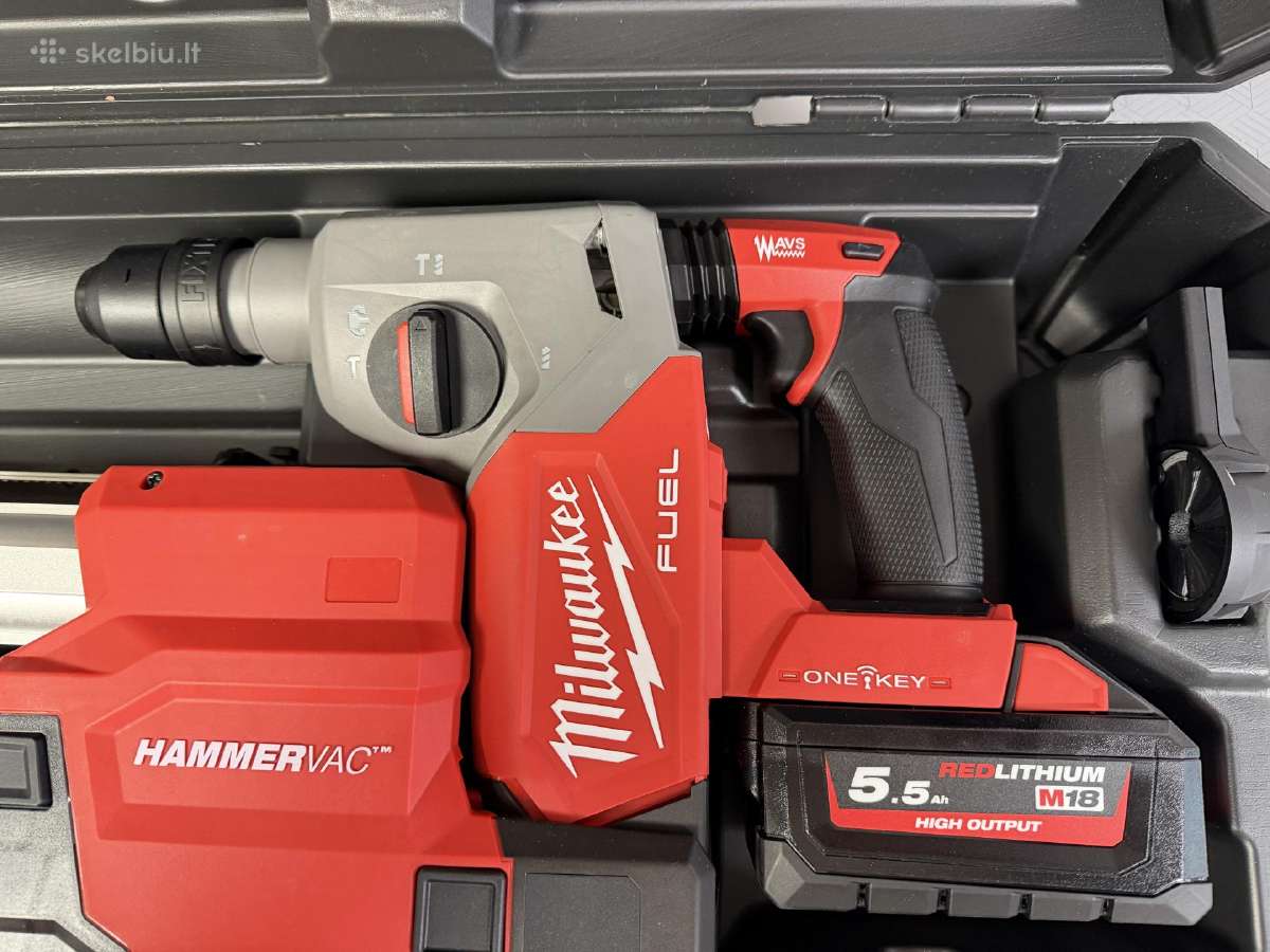 Perforatorius Milwaukee M18 Onefhxdel-552c - nuotraukos Nr. 6