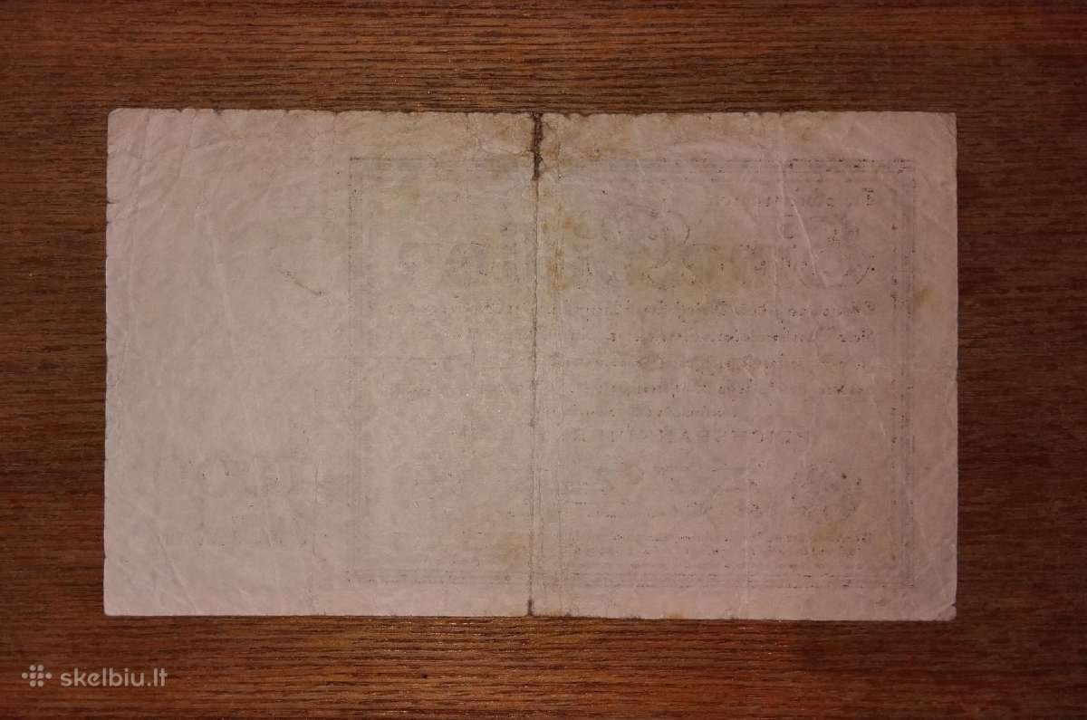 Vokietijos 1 bln markių banknotas - nuotraukos Nr. 2